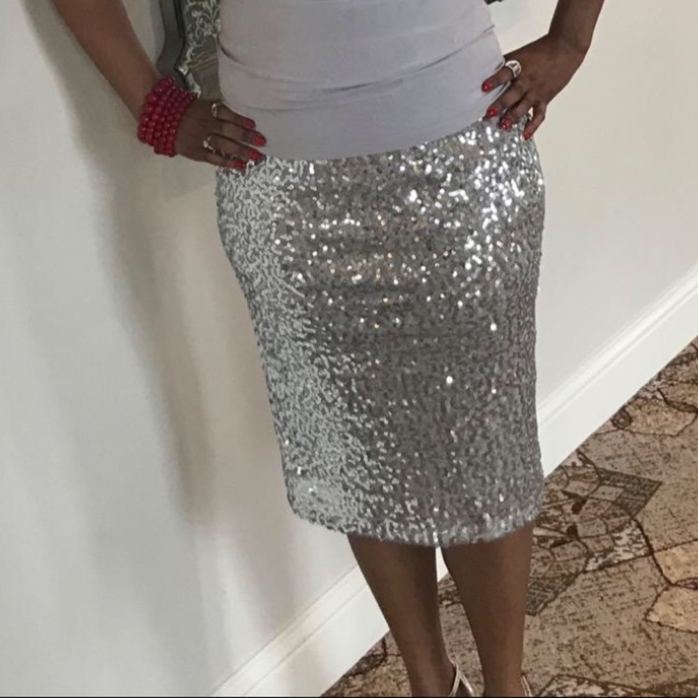 NWT PrettyGuide Sequin Skirt